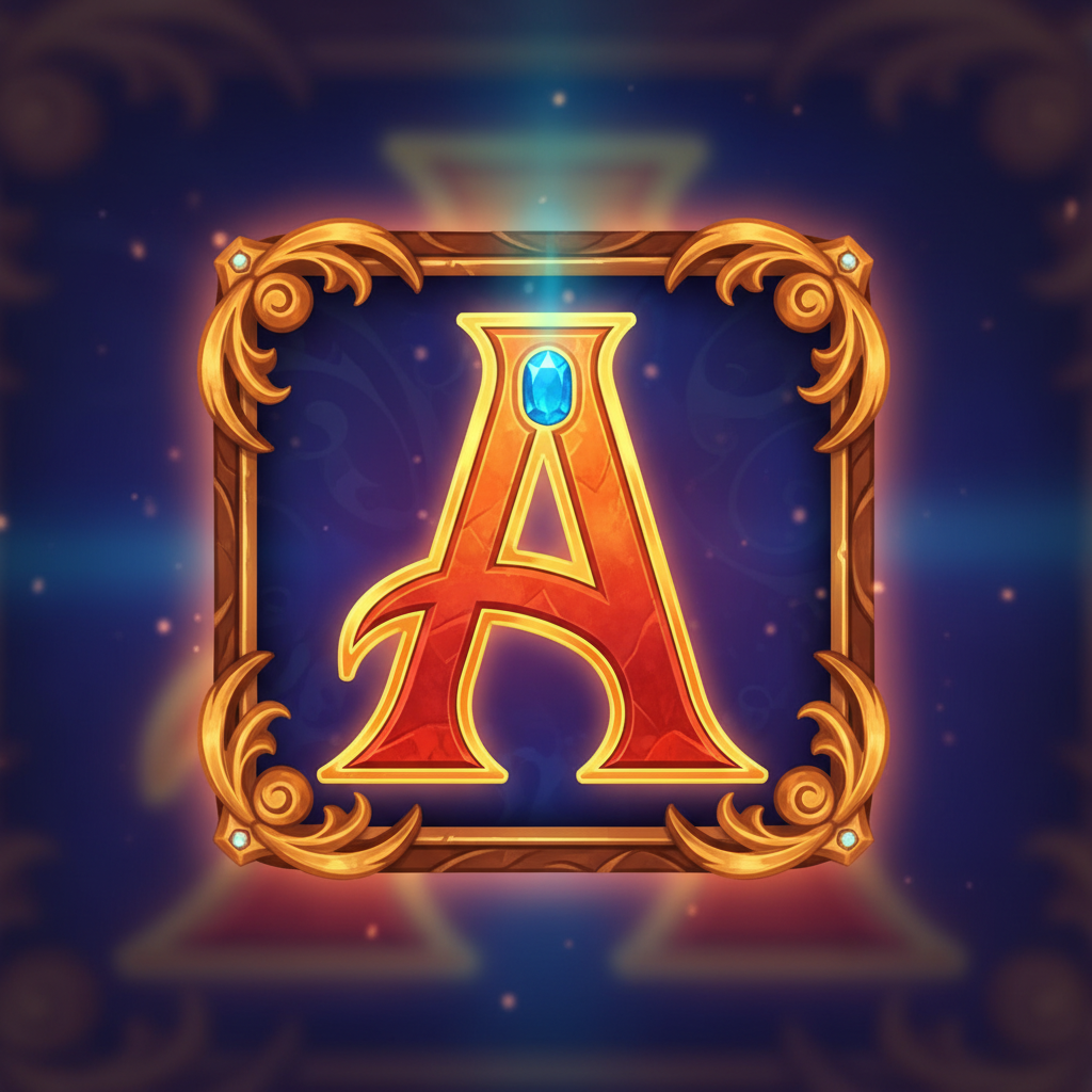 A symbol in Blue Wizard — payout 16x