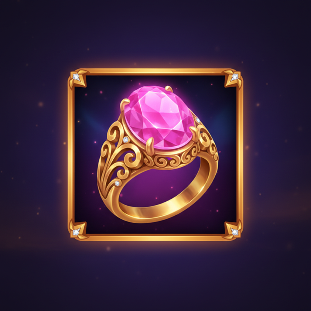 Ring symbol in Blue Wizard — payout 25x