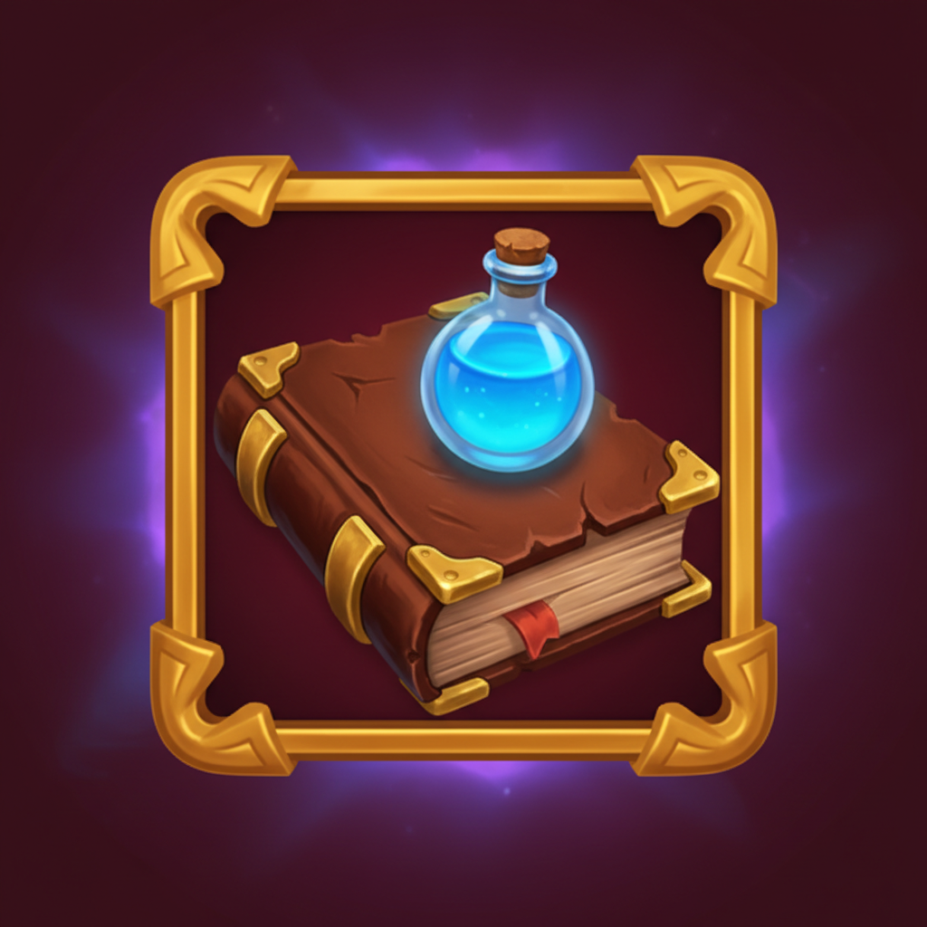 Spell Book symbol in Blue Wizard — payout 30x