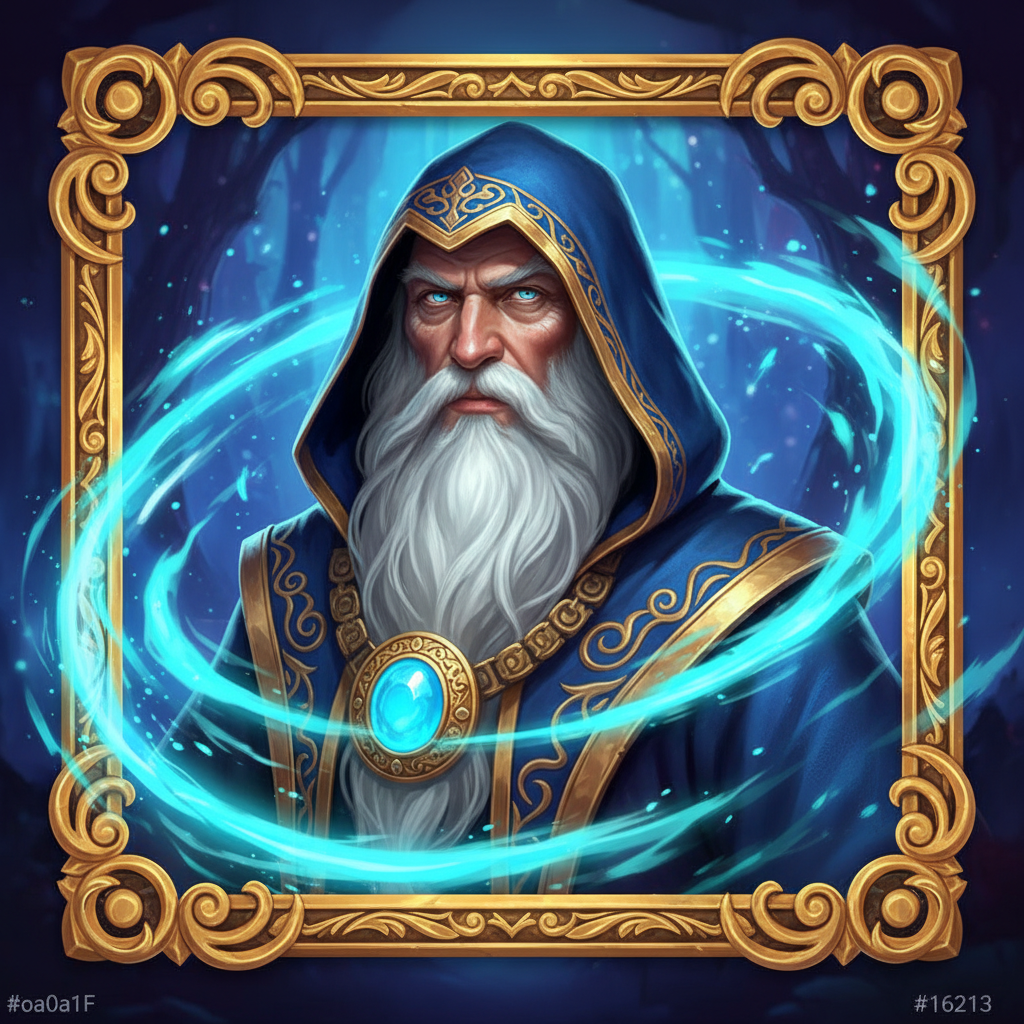 Wild symbol in Blue Wizard — function and payout