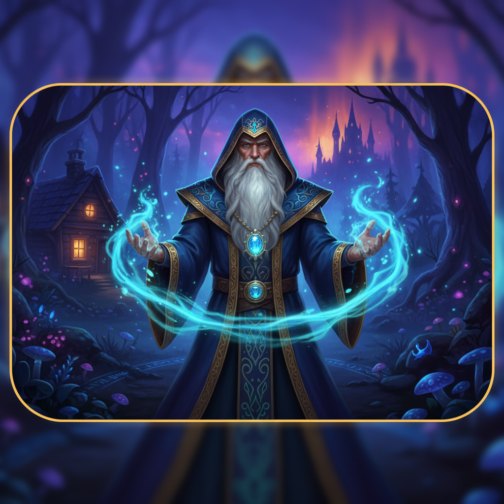 Blue Wizard Slot Game